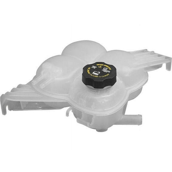 Engine Coolant Radiator Expansion Overflow Tank with Cap - Compatible with 2015 - 2021 Chevy Colorado 3.6L V6 2016 2017 2018 2019 2020