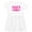 White with Speckles, variant on Inktastic Gigi's Girl Granddaughter Girls Toddler Dress