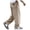 Khaki, variant on Men's Sweatpants Men's Pants Stretch Sweatpants Elastic Drawstring Casual Workout Joggers Hiking Pants with Pockets (AG,S)