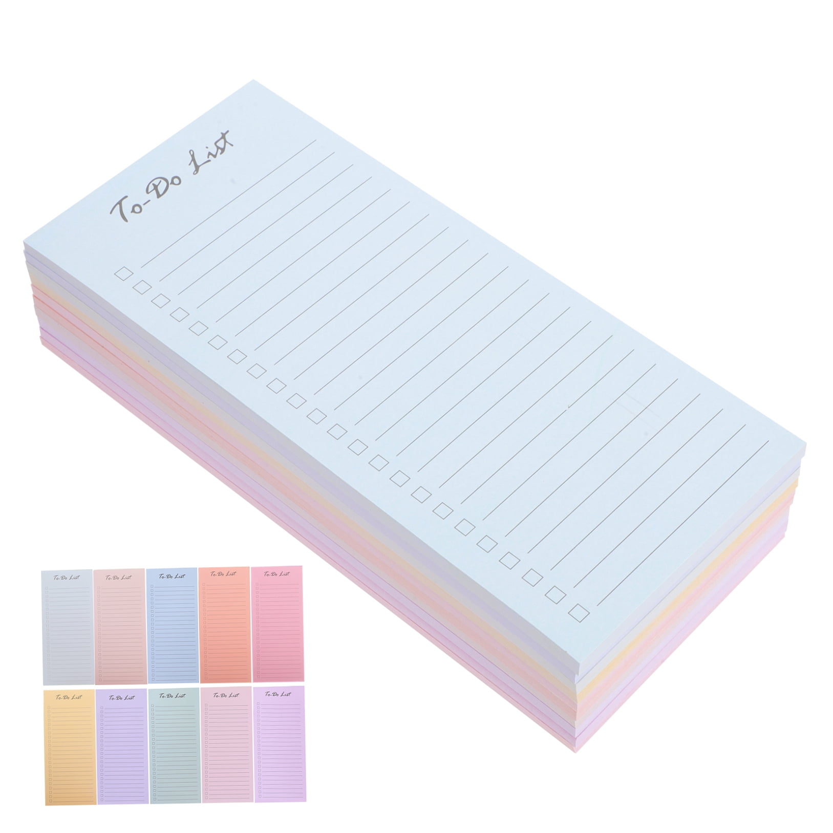 HOMEMAXS  10 Pads Office Accessories Daily Planner Notepad Checklist Notepads to Do Work