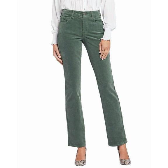 NYDJ womens Marilyn Sage Leaf Straight Jean, 16