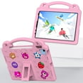 thumbnail image 3 of Feishell Kids-Friendly Case for iPad 10th Generation 10.9 Inch 2022,Shockproof Foldable Kickstand EVA Foam Cover with Handle Lightweight Protective Case,Pink, 3 of 8