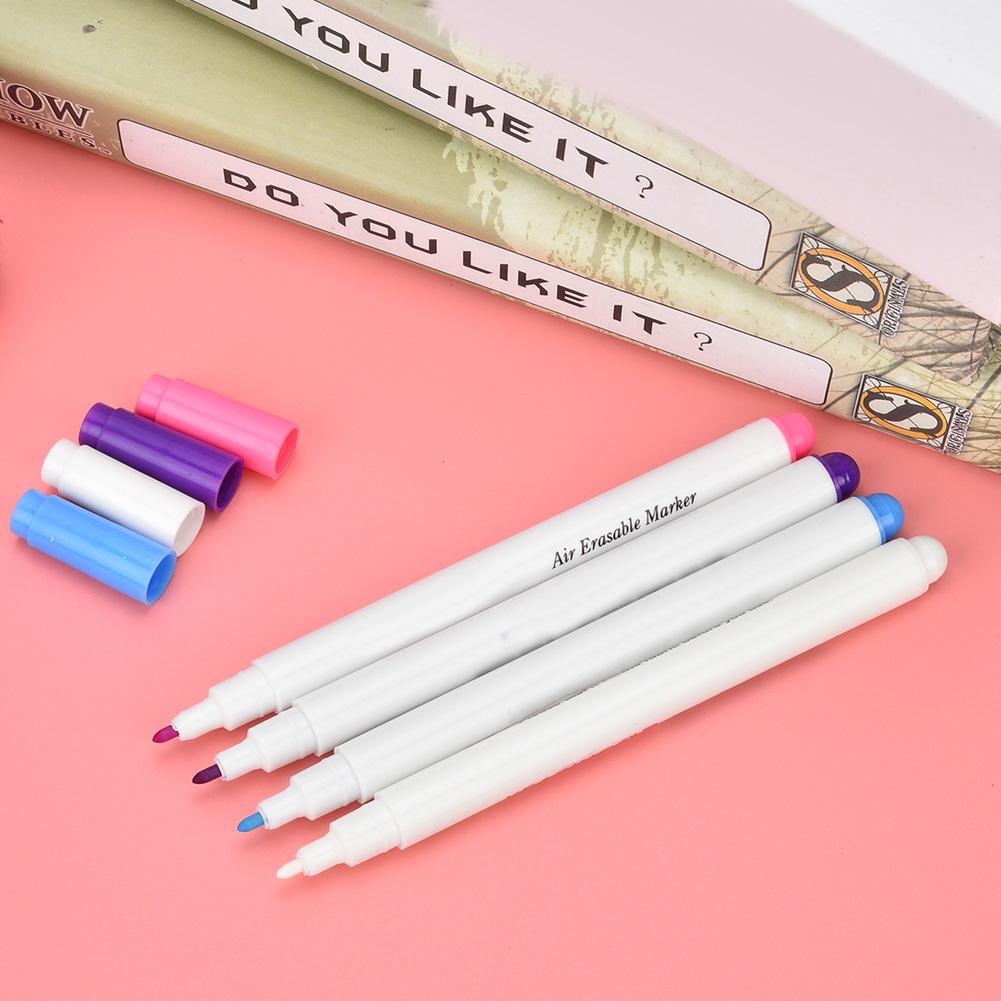 Tebru Vanishing Pen,Sewing Accessory,Water Erasable Fabric Marking Pen
