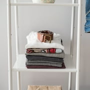 IRIS Clothes Rack with 4 Metal Shelves, Freestanding for Hanging Clothes, Easy to Assemble