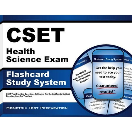 Cset Health Science Exam Flashcard Study System Cset Test