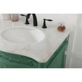 thumbnail image 4 of Elegant Decor Windsor 60" Solid Wood and MDF Double Bathroom Vanity in Mint, 4 of 8