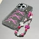 thumbnail image 1 of Funda para teléfono móvil Apple 14Pro con lazo para iPhone 13, 11, 3 en 1, espejo, cadena para teléfono móvil 12Pro, 1 of 6
