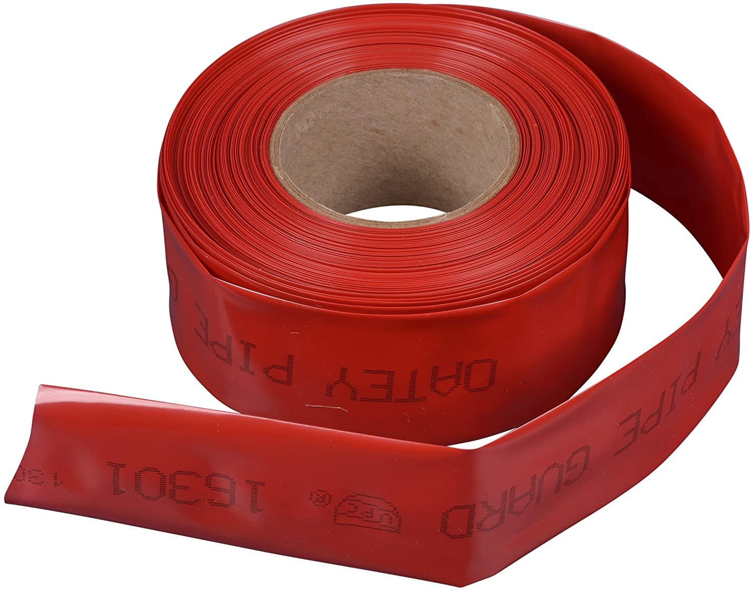 Oatey 38708 Pipe Guard Tape, 4 Mil Sleeve, Polyethylene, 1/2-Inch, 3/4-Inch, 1-Inch, Red