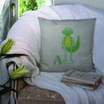 thumbnail image 3 of Carolines Treasures BB5726PW1414 Alphabet A for Alligator Fabric Decorative Pillow  14Hx14W multicolor, 3 of 4