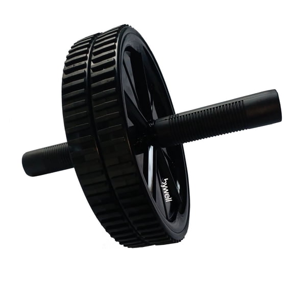 Rueda Abdominal Bywell Uso Rudo Antiderrapante Negro