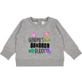 thumbnail image 2 of Inktastic Grandma's Fishing Buddy with Colorful Fish Baby Sweatshirt, 2 of 4