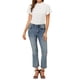 thumbnail image 2 of Blusa casual de manga corta con cuello fruncido para mujer INSPIRE CHIC, espalda con abertura, color blanco, 2 of 5