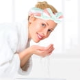 thumbnail image 3 of Gymayou Spa Headband for Washing Face Skincare Headband Microfiber Makeup Headbands for Women Mint Green, 3 of 4