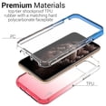 thumbnail image 5 of CoverON Apple iPhone 11 Pro Clear Case with Two-Tone Colors Heavy Duty Full Body Shockproof Phone Cover - Gradient Series, 5 of 7