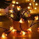 thumbnail image 5 of Guirnalda de luces LED con forma de abeja de 7/12/22m, guirnaldas navideñas con pilas, luces de hadas para habitación, fiesta, decoración de Iluminación y accesorios Blanco cálido 22M 200LED, 5 of 6