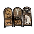 thumbnail image 1 of GROWTH TANK Chinese Design Mini Screen Ornament 30x22cm for Shelf Dining Room Countertop Style A, 1 of 9