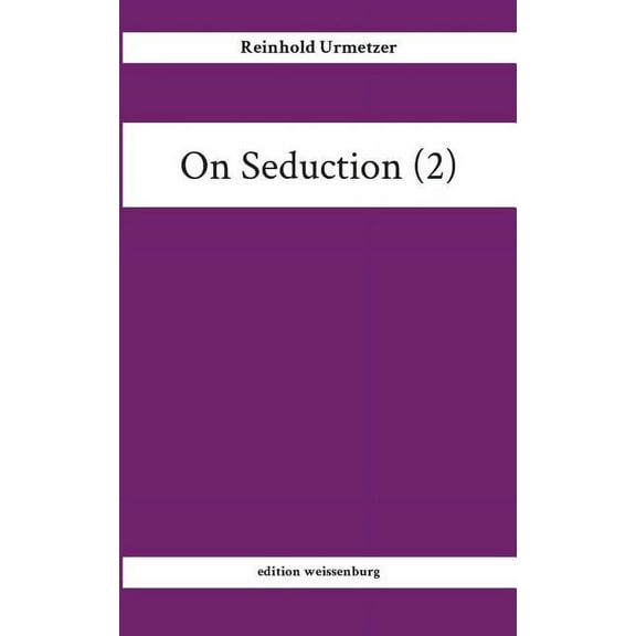 On Seduction (2) (Paperback)