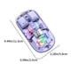thumbnail image 3 of Ratón inalámbrico transparente. 4G/Bluetooth 5.0 - Tipo de conexión: c Ratón recargable Ratones inalámbricos con iluminación RGB magnética estándar, 3 of 7