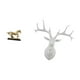thumbnail image 5 of Figura de caballo,Figura coleccionable de caballo en miniatura,Adorno de caballo de resina,estatua de animal,decoración para el hogar,Estatua de cabeza de ciervo,Adorno de pared con cabeza de, 5 of 8