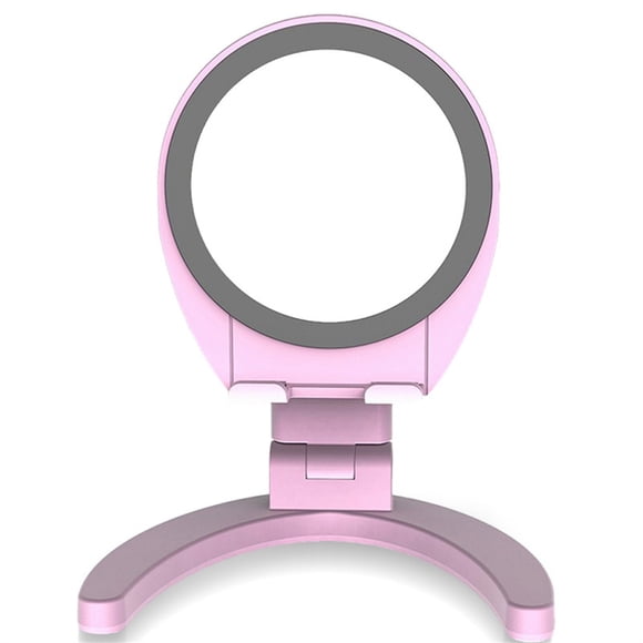 Matsuzay Espejo soporte para teléfono ABS silicona portátil plegable teléfonos móviles maquillaje soporte hogar Oficina maquillaje soporte Decoración del hogar