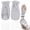 Grey, variant on Women UV Gloves, Summer Fingerless Hand Covers, Portable Sun Protection Driving Gloves with Breathable Mesh, Non Slip Grip for Cycling Hiking Fishing Outdoor Daily Office Wear(8pc)