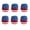 6, variant on USA Flag Handmade Knitted Footbags, Soft Cotton Juggling Balls, Durable Crochet Kick Sacks, Patriotic Stress Relief Kick Balls for Outdoor Game & Skill Training