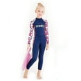 thumbnail image 2 of Niño Setsuits Natación Niño Traje Mojado Seco Rápido Anti-Sunmurmur Kids Traje Mojado Cómodo Para Niños Para Niños Para Niños Para Superficie Natación Azul Marino M Guardurnaity OD003686-07, 2 of 7