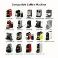 thumbnail image 4 of SNNROO Reusable Coffee Capsule Compatible With OriginalLine  Refillable Coffee Pods For OriginalLine  Black+Red+Brown, 4 of 6