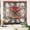 Red Lava, variant on THE GEARS CLOCK Wall Clock with Real Moving Gears AM-LI_ 24 in Square Silver-Grey