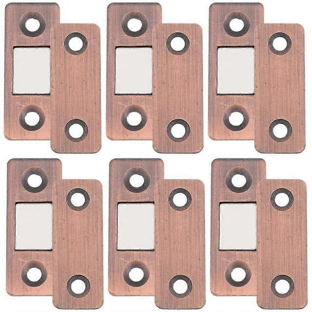 6 Pairs of Magnetic Door Catch Wardrobe Magnetic Catch Door Closing Magnetic Door Catch