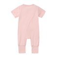 thumbnail image 2 of Emy Dola Baby Boys Girls Pajamas Bamboo Viscose Short Sleeve Zipper Romper Jumpsuits Sleep and Play 3-24 Months, 2 of 10