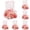 Pink 12PCS, variant on 1/3/12 Pieces Gummy Bear Container for Valentine's Day, Cute Bear-Shaped Transparent Jar, Suitable for Valentine’s Day, Birthday, Wedding & Party