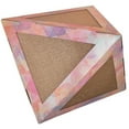 thumbnail image 2 of Pet Life ® 'Triangular Puzzle' Designer Premium Quality Kitty Cat Scratcher Lounge Toy and House with Catnip, 2 of 2
