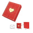 thumbnail image 3 of Collar Dije Corazón Plata 925 Cristal Caja De Regalo De Amor Xtellar morado, 3 of 3