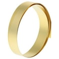thumbnail image 2 of High Hardness Durable 1000mm x10mm Yellow Bookmark Stamped Plaque Jewelry Making DIY Thin Brass Strip Brass Sheet Roll Metal Foil Plate Gold Film Wire 0.1X10X1000MM, 2 of 8