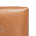 thumbnail image 6 of SAFAVIEH Roald Solid Glam Sofa Accent Chair, Light Brown, 6 of 7