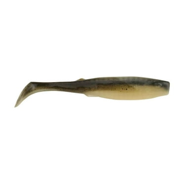 Berkley Gulp! Alive! Saltwater Paddleshad Fishing Soft Bait, Arkansas Glow, 4 inch