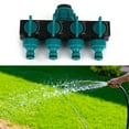 thumbnail image 2 of M Buder Distribuidor de Manguera de Jardín 4 Vías Conector de Agua Divisor de Grifo para Riego Agrícola Irrigación de Paisajes Herramienta de Cultivo 18 cm / 7.1 inches, 2 of 9