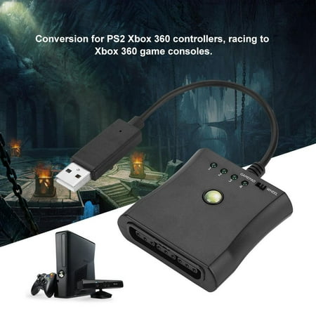 Ps 2 Usb Mouse Adapter FAGINEY Univesal Adapter Cable Convertor For PS2 Controller To For XBOX 360 Game Controller, PS PS2 To Xbox 360 PC Controller USB Adapter Converter Cable Cord, Adapter Cable Convertor For PS2 Controll ()
