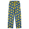 thumbnail image 1 of Bioworld Pokemon Happy Pikachu Men’s Blue Sleep Pajama Pants-Large, 1 of 1