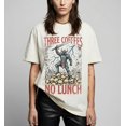 thumbnail image 3 of Three Coffees No Lunch Comfort Colors Shirt, Funny Coffee Tee, Dark Humor Shirt, Sarcastic Work Tee, Warrior Graphic Shirt, Weird Funny Tee, 3 of 6