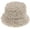 Beige, variant on CoCopeaunts Solid Color Fisherman Hat Men Autumn Winter Versatile Lamb Wool Pot Hat Winter Warm Women Basin Hat Outdoor Foldable