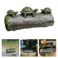 thumbnail image 2 of Floating Turtle Garden Resin Sculpture for Pond and Creek Water Feature Decorative Floating Statue, 2 of 7