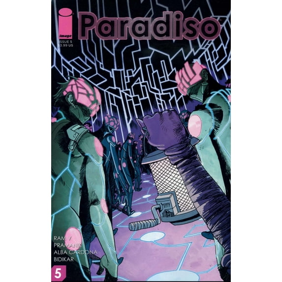 Paradiso #5A VF ; Image Comic Book