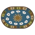 thumbnail image 2 of Carpets for Kids Sunny Day Learn/Play Oval Rug - 12 ft Length x 96" Width - Oval, 2 of 2