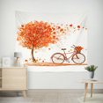 thumbnail image 1 of IH Casa Decor Polyester Backdrop 59" X 79" Bicycle Tree, 1 of 2