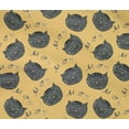 thumbnail image 4 of oneOone Cotton Flex Pale Orange Fabric Cat Face Animal Sewing Craft Projects Fabric Prints By Yard 40 Inch Wide, 4 of 4