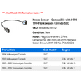 thumbnail image 2 of Knock Sensor - Compatible with 1992 - 1994 Volkswagen Corrado SLC 1993, 2 of 2
