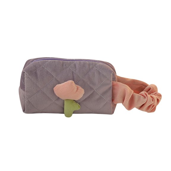 Hwkond Make up Bags Makeup Bag, Hand In Hand With Toiletries Storage Box, Cute Girl Large Capacity Cosmetics Storage Bag on Clearance