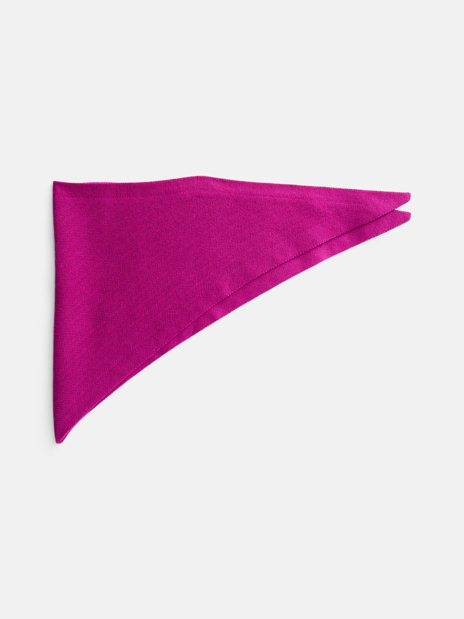 Scenario Women's Solid Knit Kite Scarf, Berry Bright
